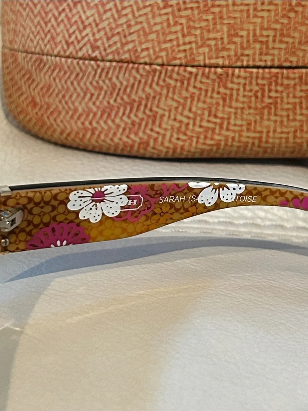 Coach Sarah Women’s Tortoiseshell Sunglasses with Brown Gradient Lenses